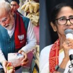 মোদীর ঝালমুড়ি কিনে খাওয়াও 'স্ক্রিপ্টেড'? প্রধানমন্ত্রীর পকেটে ১০ টাকার নোট দেখেই কটাক্ষ মমতার!