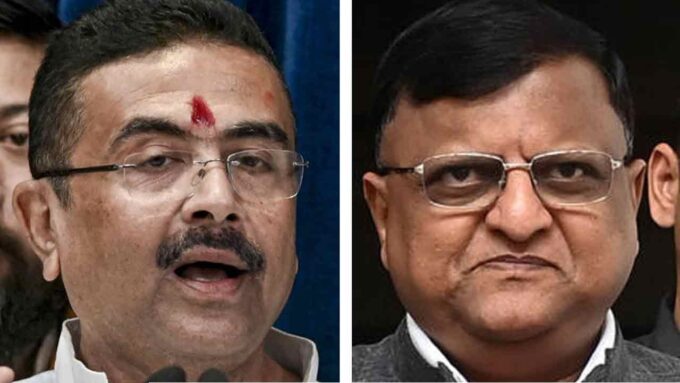 প্রোটোকল ভেঙে নবান্নে শুভেন্দুর বৈঠকে সিইও মনোজ! ফলতা ভোটের পরই কি বড় উপহার? তুঙ্গে জল্পনা