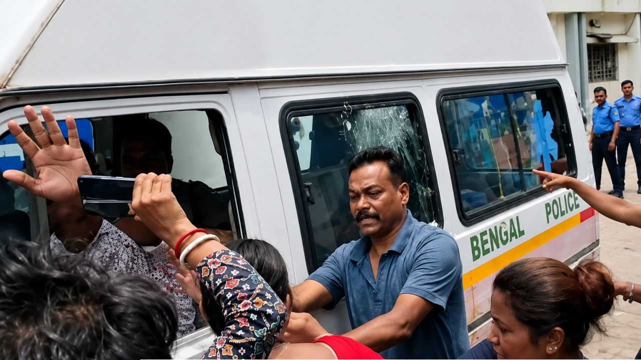 থানা থেকে বের করতেই ধেয়ে এল ডিম-টম্যাটো! গ্রেপ্তার আনন্দপুরের ত্রাস ‘বচ্চন’, পলাতক তৃণমূল কাউন্সিলরের বিলাসবহুল বেডরুমের হদিশ!