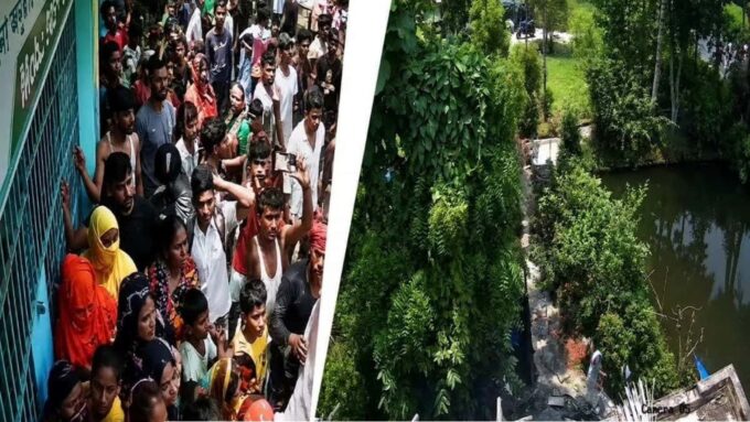 জাহাঙ্গির খানের মুক্তির দাবিতে উত্তাল ফলতা, কেন্দ্রীয় বাহিনী নামতেই ছত্রভঙ্গ বিক্ষোভ