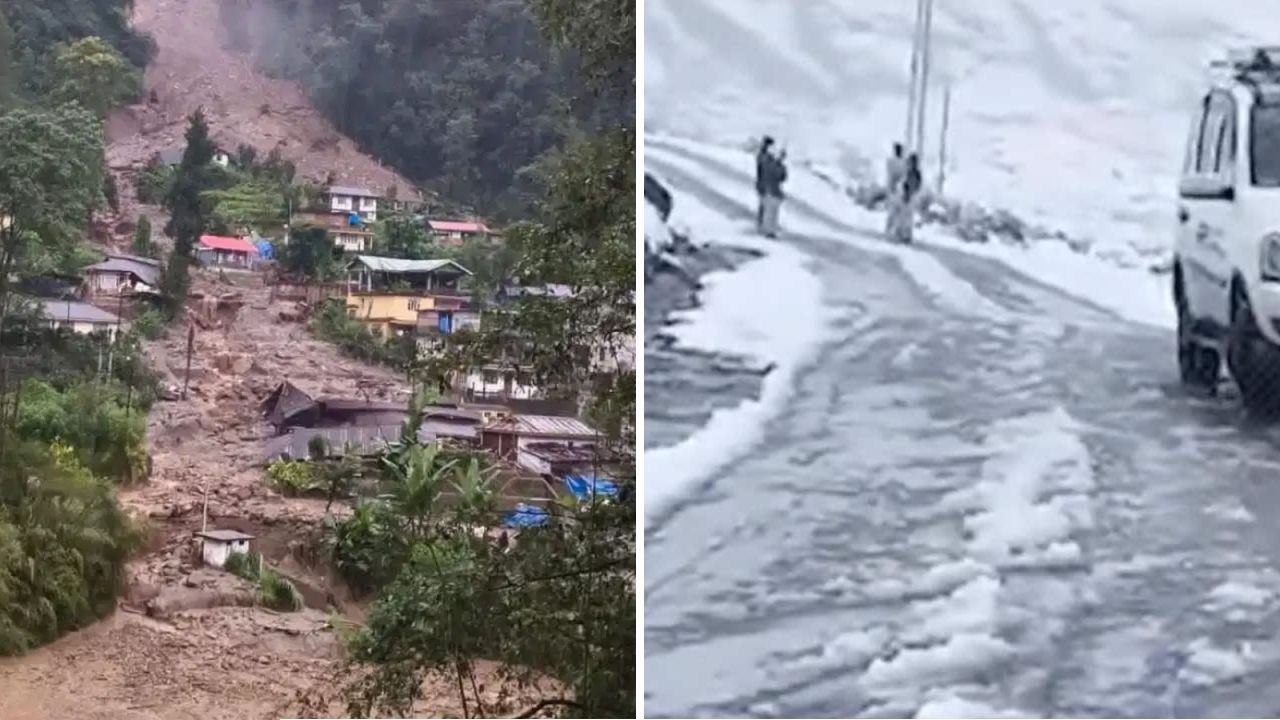 Sikkim: একদিকে ধস, অন্যদিকে বরফ! পুজোর আগে সিকিমে প্রকৃতির এমন উলটপুরাণ কেন?