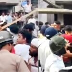 বাঁশ-লাঠি নিয়ে বেপরোয়া ভাঙচুর, আরাবুলের গাড়িতে হামলা: ভোটের মুখে রণক্ষেত্র ক্যানিং