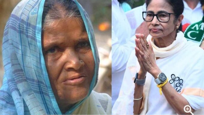 শহিদ-মায়ের চোখেও জল, মুখে হাসি; অভিমান ভুলে মমতার জয়গান গাইলেন নন্দীগ্রামের ফিরোজা বিবি
