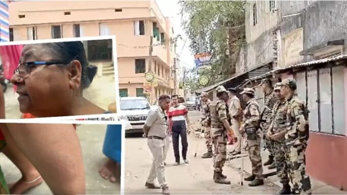 তারকেশ্বরে রণক্ষেত্র! বাড়িতে ঢুকে প্রবীণদের ওপর কেন্দ্রীয় বাহিনীর ‘লাঠিচার্জ’, রেহাই পেলেন না ক্যানসার আক্রান্তও