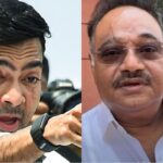 ডিজে নয়, বিজেপির জয়োল্লাসে বাজল রবীন্দ্রসঙ্গীত! অভিষেকের ‘হুঁশিয়ারি’র পাল্টা শমীকের ‘বাঙালি’ চাল