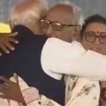 শতাব্দী প্রাচীন লড়াইয়ের শেষ হাসি! ব্রিগেডের মঞ্চে ৯৭ বছরের বৃদ্ধের পা ছুঁয়ে প্রণাম মোদীর, কে এই মাখনলাল?