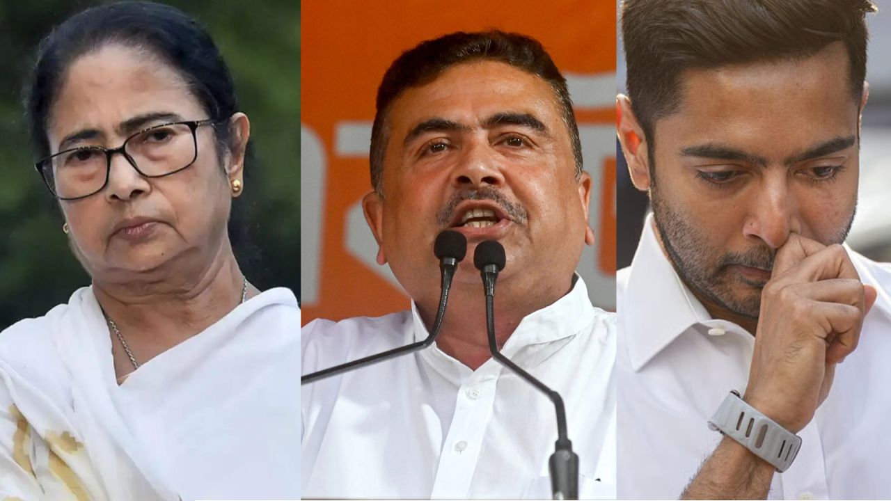 "লিপ্‌স অ্যান্ড বাউন্ডসের ২৪টি প্রপার্টি, আমতলায় প্রাসাদ!" ডায়মন্ড হারবারে দাঁড়িয়ে অভিষেক-মমতাকে চরম হুঁশিয়ারি শুভেন্দুর