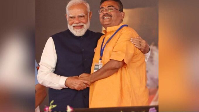 মোদীকে শুভেন্দুর আবেগঘন চিঠি, ‘সোনার বাংলা’ গড়ার বার্তা