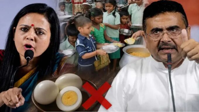 ডিম বাদ দেওয়ার সিদ্ধান্তে ক্ষোভ, ‘৯৮% বাঙালি আমিষভোজী’ বলে বিজেপিকে নিশানা তৃণমূল কংগ্রেস সাংসদের
