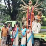 জগন্নাথের রথ বেরোতেই বেজে উঠল আগমনী ঢাক , আগাম পুজোর আবহে ভাসছে দুর্গাপুর