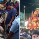 আনন্দ উৎসব মুহূর্তে বদলে গেল বিষাদে! তেখালি বাজারে রথের চূড়া বিদ্যুতের তারে ঠেকতেই চরম বিপর্যয়!